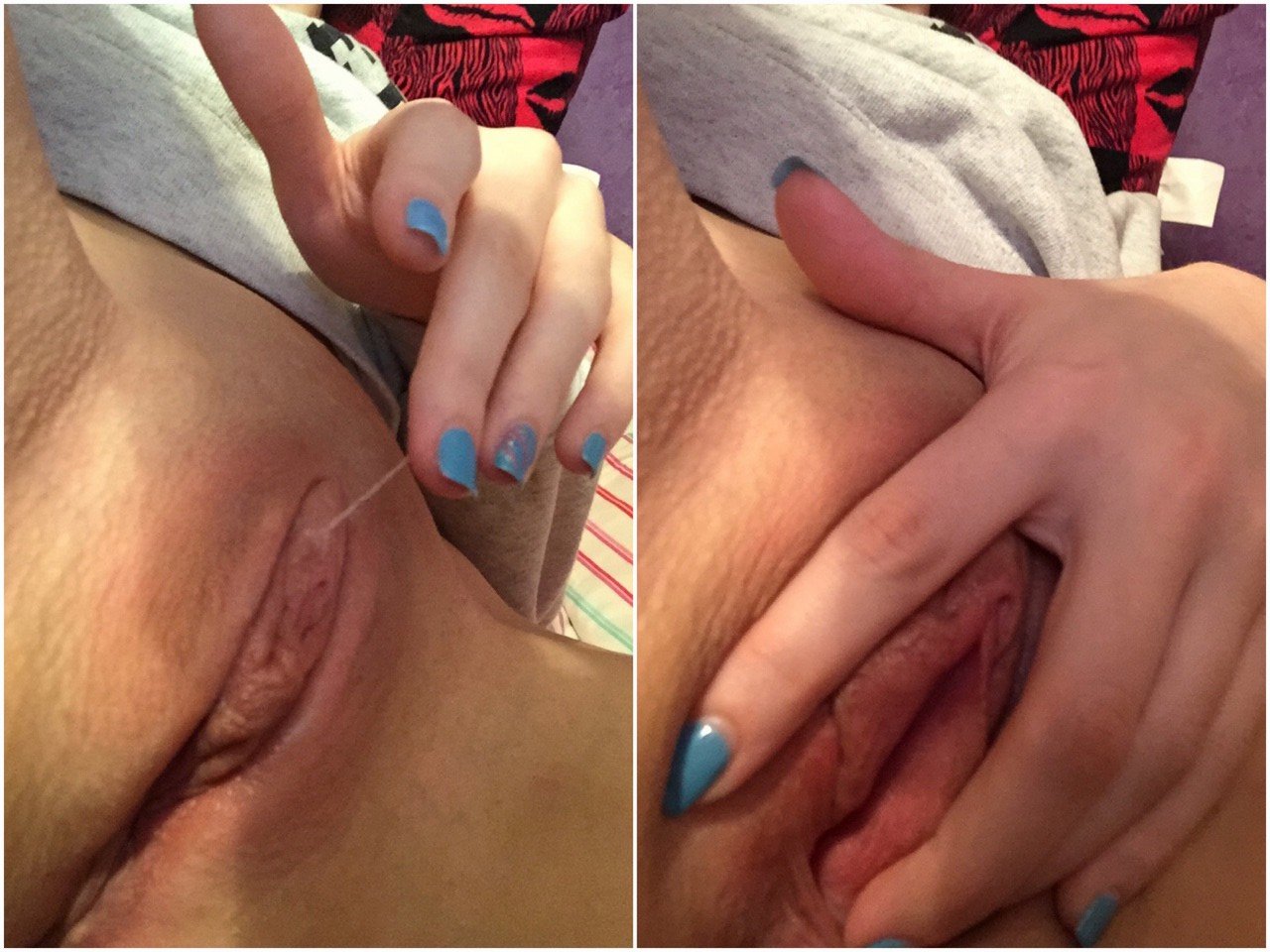 Мужик растрахал рукой выбритую вагину фото