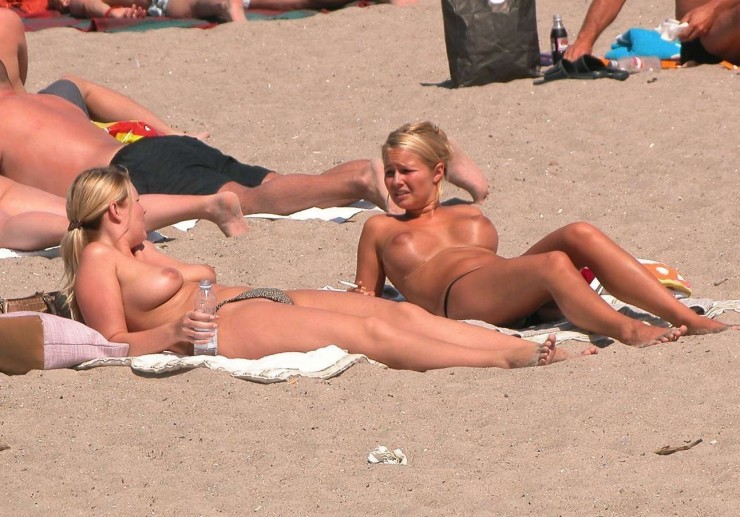 Nude Beach Tits Photos