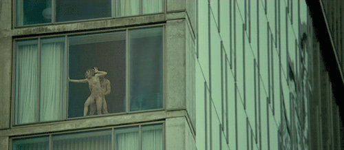 Fucking by the Window in Plain Sight Hot Porn Gif
